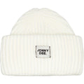 Jonathan D Knitted Beanie -White