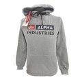 Alpha Logo Hoodie -Grey