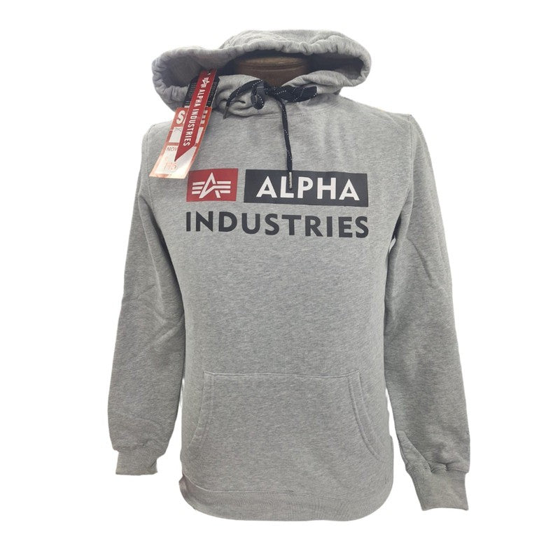 Alpha Logo Hoodie -Grey