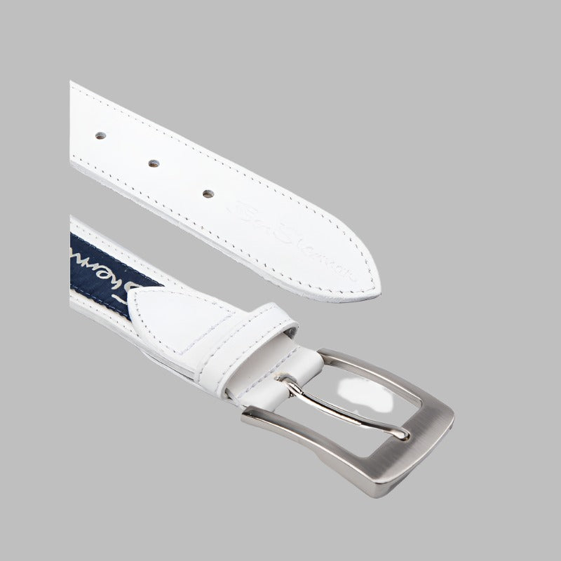 Ben Sherman Target Belt   - white