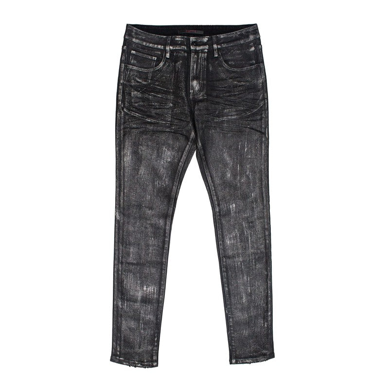Cutty Mens Denim Jean- Black