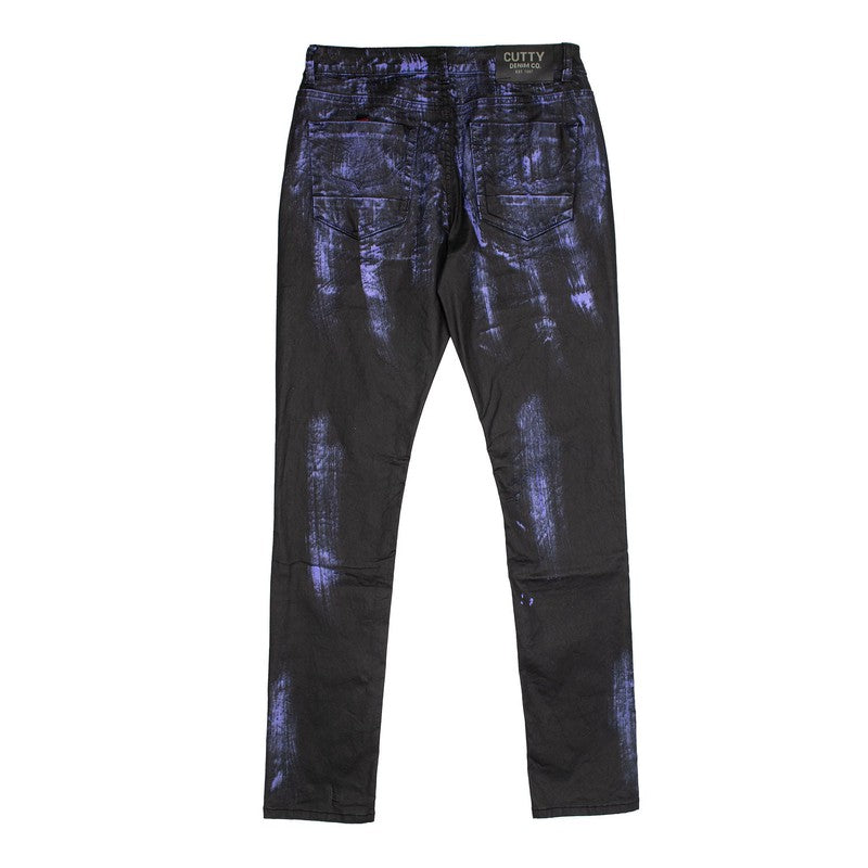 Cutty Mens Denim Jean- Black