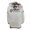 Alpha Nasa Retro Hoodie -White
