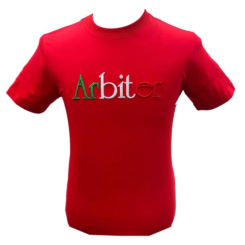 Arbiter Alfonso Basic Logo Tee - Red