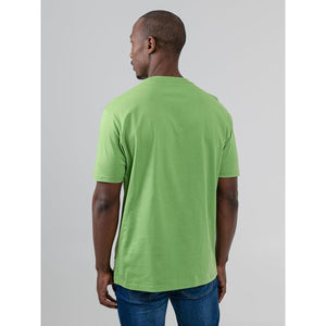 Ben Sheman Mens Target Towelling Applique Tee - Piquant Green