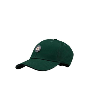 Ben Sherman Metal Targy Badge Cap - Forest Green
