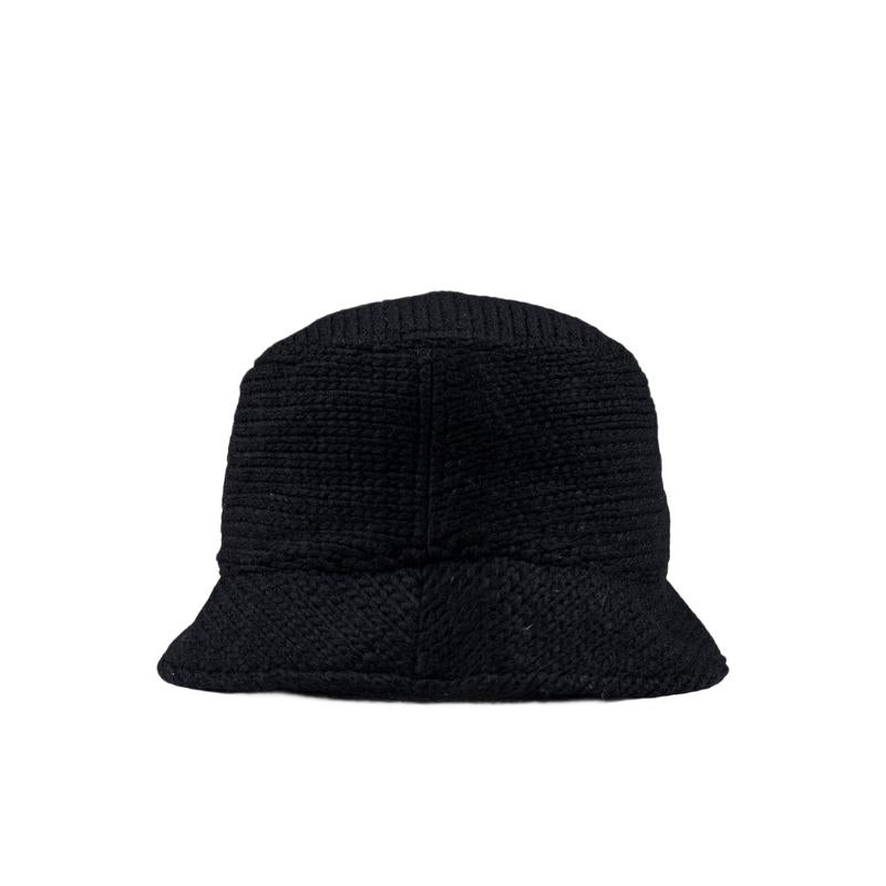 Ben Sherman Crochet Knit Hat - Black