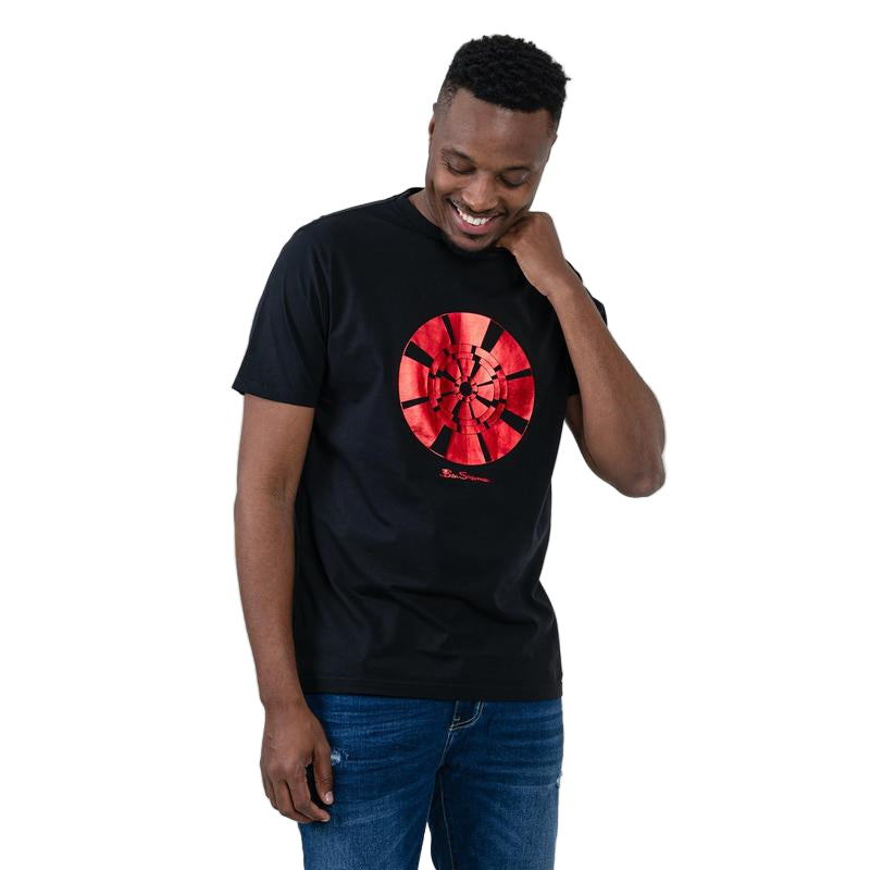 Ben Sherman Disk Target Foil - Black