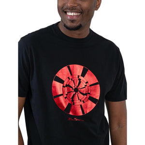 Ben Sherman Disk Target Foil - Black