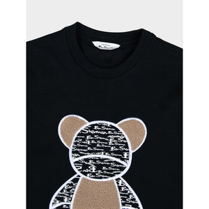 Ben Sherman Fur Bear Mens Tee Shirt - Black