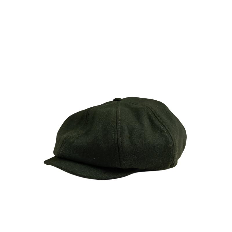 Ben Sherman Ivy Mens Hat Casual - Olive-BSHEAD048