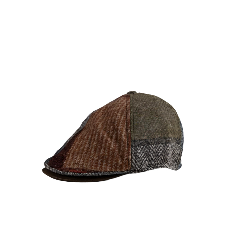 Ben Sherman Ivy Peaky Blinder Multi Panel - Rust