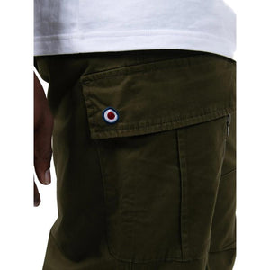 Ben Sherman Mens Cargo Pants - Olive