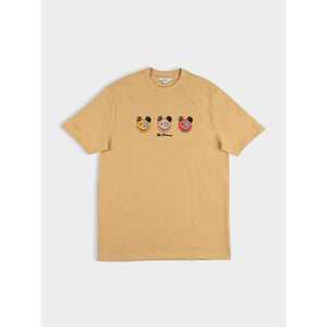 Ben Sherman Mens Happy Bears Tee Shirt - New Wheat