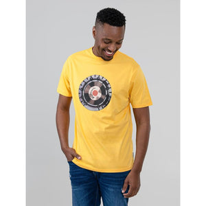Ben Sherman Mens Turn It Up Tee Shirt - Banana