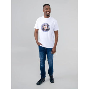 Ben Sherman Mens Turn It Up Tee Shirt - White