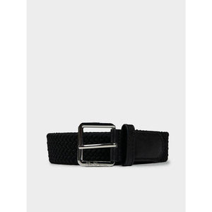 Ben Sherman Mens Woven Braided Belt - Black