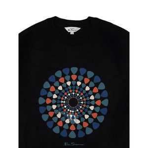 Ben Sherman Plectrum Target Tee Shirt - Black
