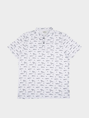 Ben Sherman Polo Shirt Mens BSPOL001 - White