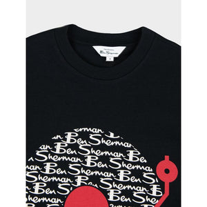 Ben Sherman Record Mens Tee Shirt - Black