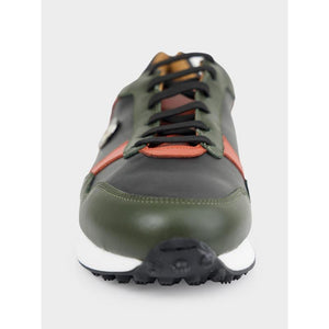 Ben Sherman Sneaker Mens BSFW2305 - Olive Black Coral