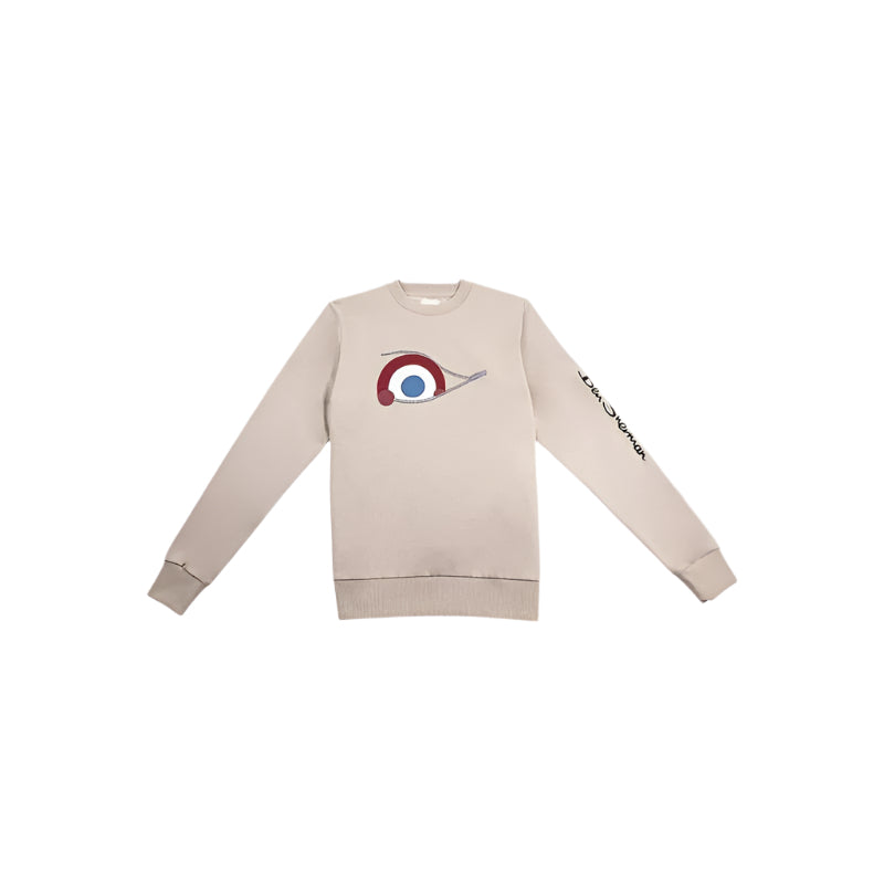 Ben Sherman Sneaky Target Crew Sweater - Sustained Grey