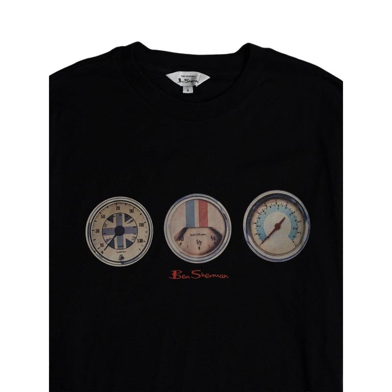 Ben Sherman Speed Tee Shirt - Black
