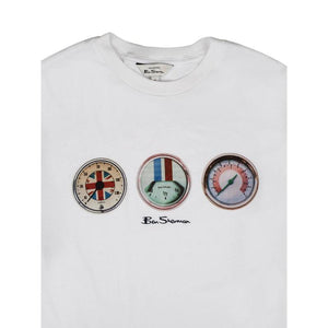 Ben Sherman Speed Tee Shirt - White