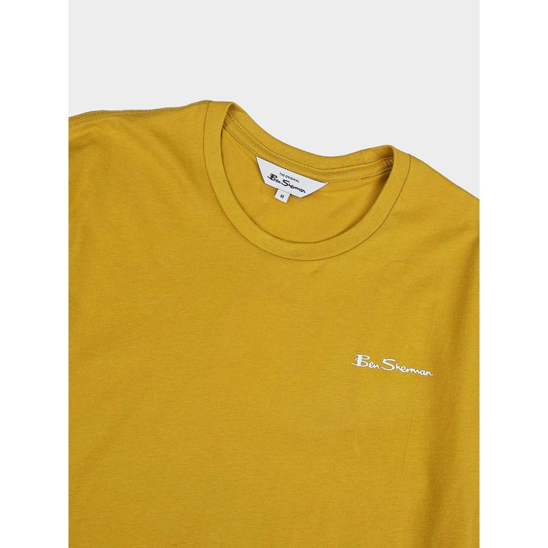 Ben Sherman T-Shirt Mens ECN006 - Dijon