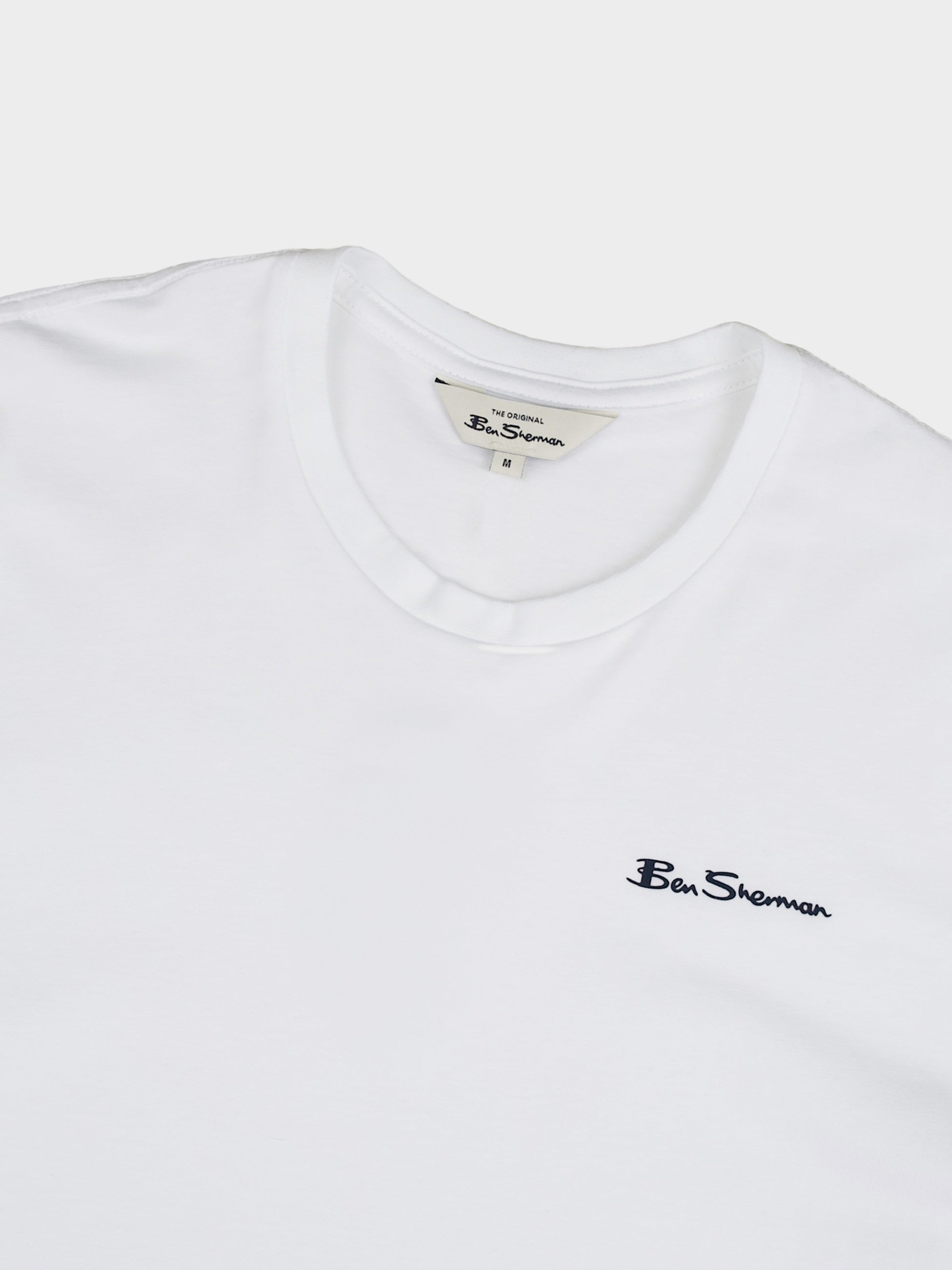 Ben Sherman T-Shirt Mens ECN006 - White
