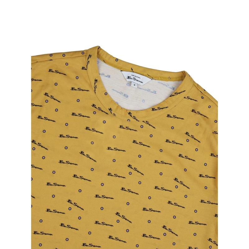 Ben Sherman T-Shirt Mens W40008 - Dijon