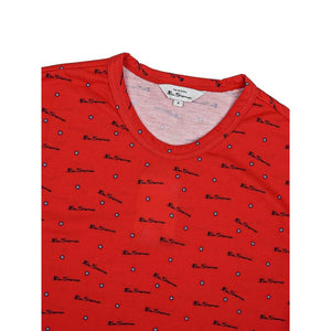 Ben Sherman T-Shirt Mens W40008 - Red