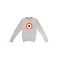 Ben Sherman Target Emb Crew Fleece - Sustained Grey