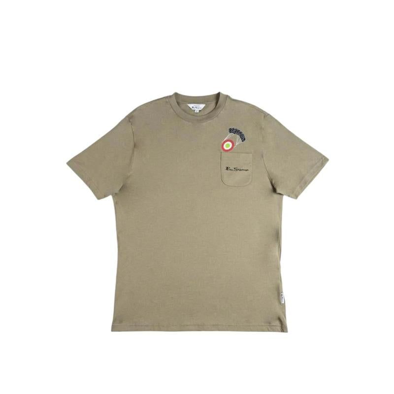 Ben Sherman Target Parachute Tee - Olive Night