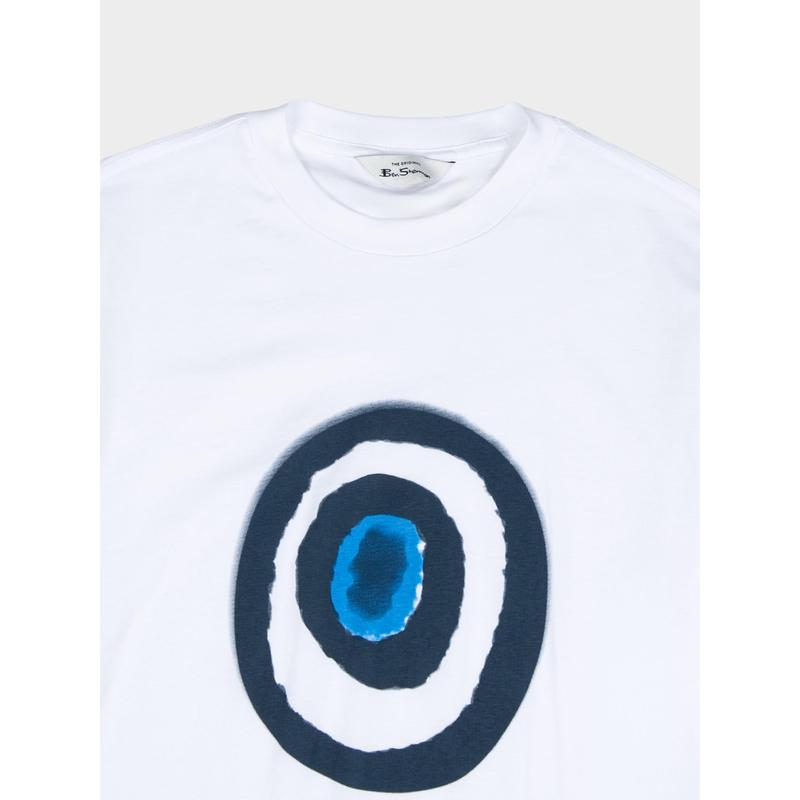Ben Sherman Target Piccasso Mens Tee Shirt - White