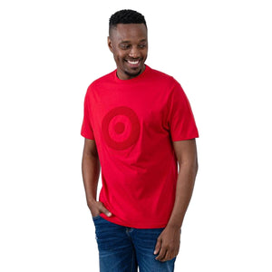 Ben Sherman Target Towelling Applique Tee - Red