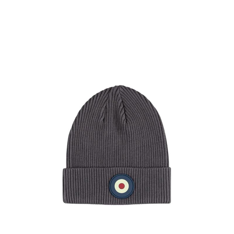 Ben Sherman Targy Knit Beanie - Charcoal