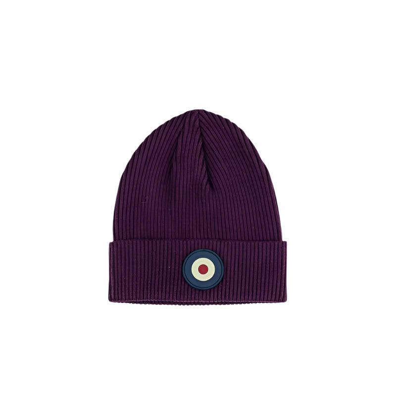 Ben Sherman Targy Knit Beanie - Cherry Lacquer