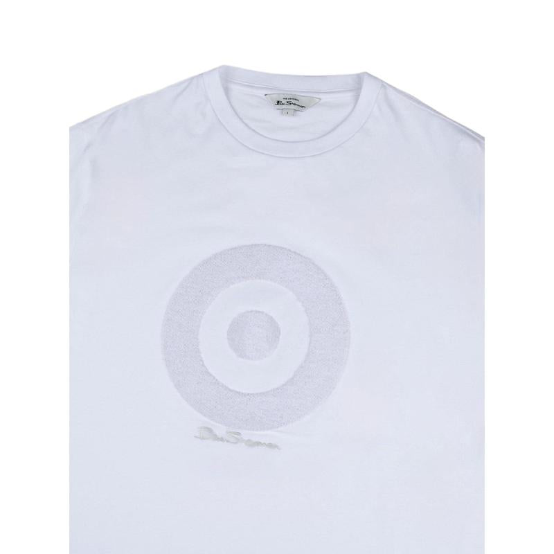 Ben Sherman Towelling Tee Shirt - White