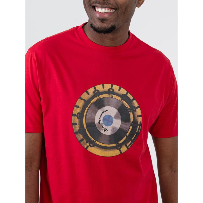 Ben Sherman Turn It Up Tee Shirt - Red