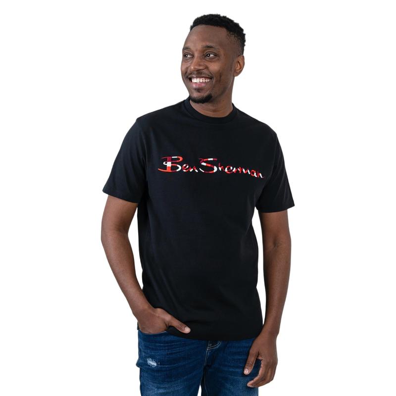 Ben Sherman Bs Emb T-Shirt - Black - View 2