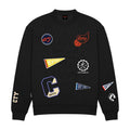 Cutty Beam Crew Neck Sweater - Black