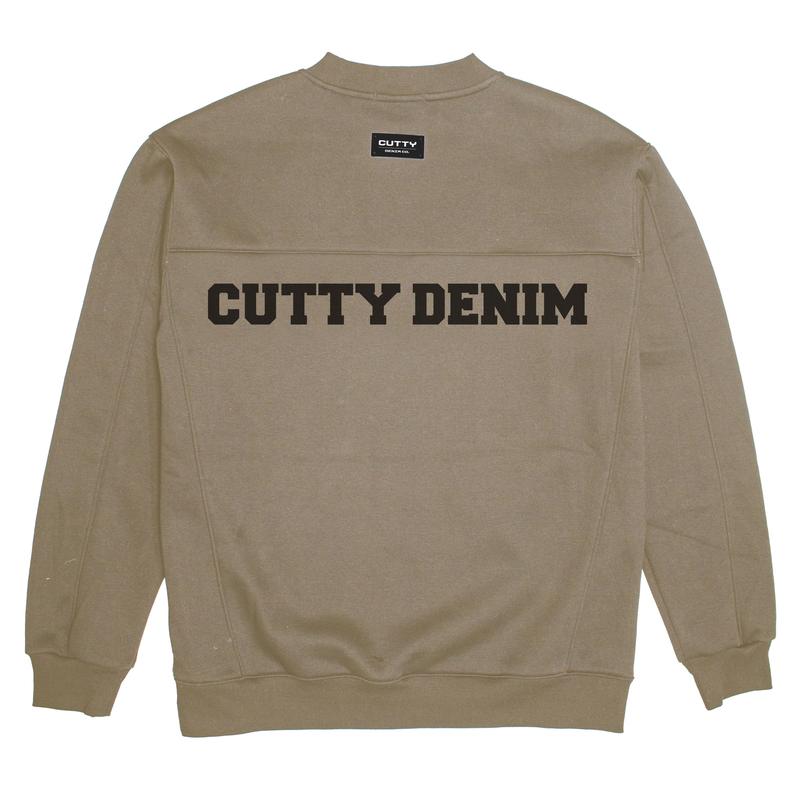Cutty Boyd Mens Core Sweater - Taupe