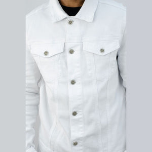 Cutty - Brisk Denim Jacket White