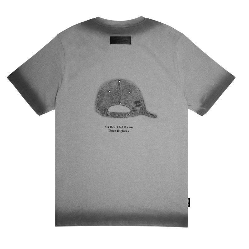 Cutty CCAP Men's T-Shirt - Charcoal - Back view