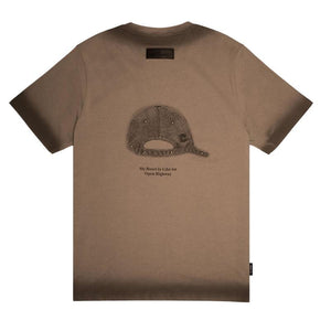 Cutty CCAP Men's T-Shirt - Chocolate - Back view