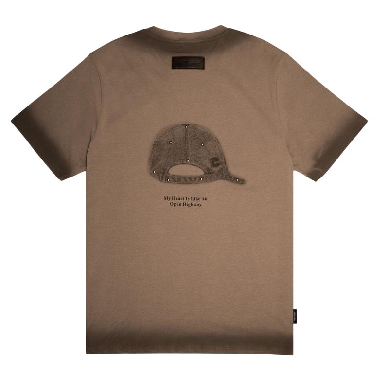 Cutty CCAP Men's T-Shirt - Chocolate - Back view