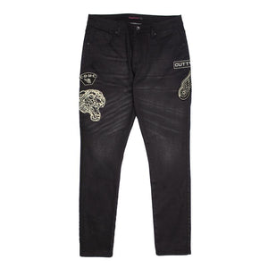 Cutty Echo Mens Jeans - Black