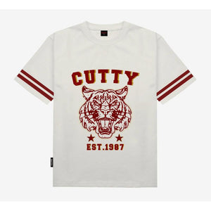 Cutty Estaban Mens T-Shirt - Cream