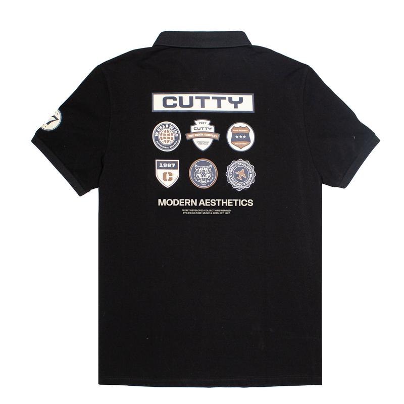 Cutty Fred Mens Golfer - Black